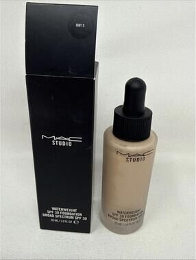 Mac Studio Waterweight SPF30 Foundation NW15 - Full Size 30ML NIB CJ#101